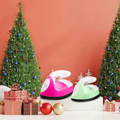 Mini Electric Iron - Portable Heat Press Handheld Steam Iron for Wrinkle Removal - ZOOMNSTORE