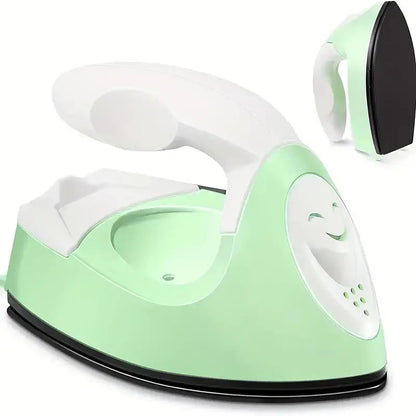 Mini Electric Iron - Portable Heat Press Handheld Steam Iron for Wrinkle Removal - ZOOMNSTORE