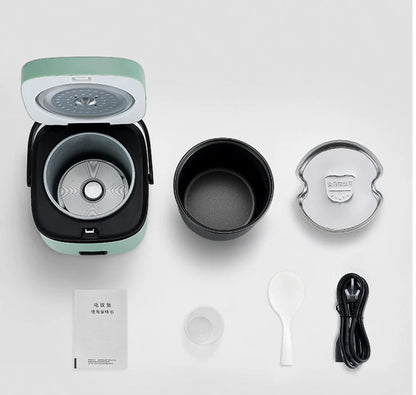Mini Electric Rice Cooker 12L - Automatic Steamer for 1-2 People - ZOOMNSTORE