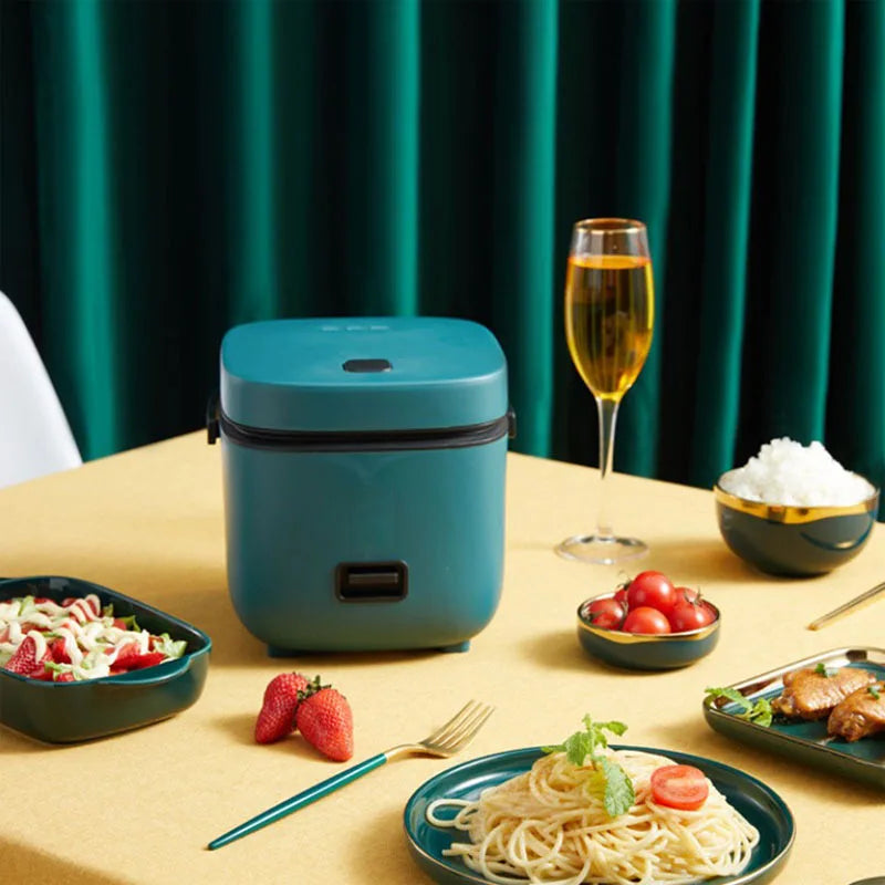 Mini Electric Rice Cooker 12L - Automatic Steamer for 1-2 People - ZOOMNSTORE