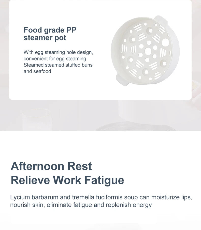 Mini Electric Rice Cooker - Intelligent Multi-Cooker for 1-2 People - ZOOMNSTORE