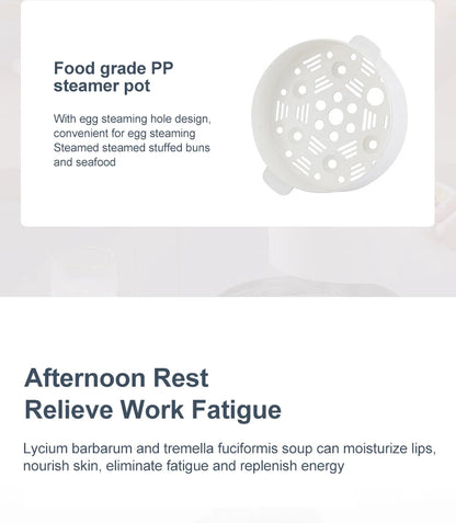 Mini Electric Rice Cooker - Intelligent Multi-Cooker for 1-2 People - ZOOMNSTORE