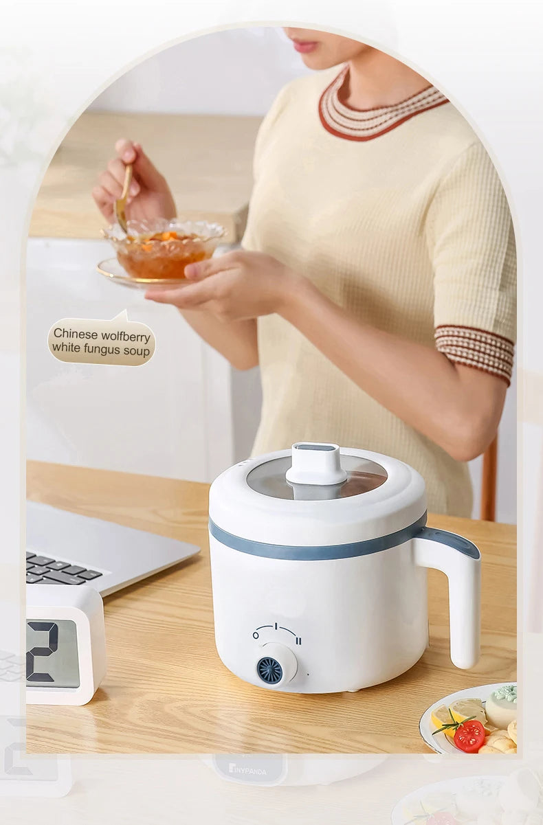Mini Electric Rice Cooker - Intelligent Multi-Cooker for 1-2 People - ZOOMNSTORE
