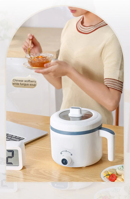 Mini Electric Rice Cooker - Intelligent Multi-Cooker for 1-2 People - ZOOMNSTORE