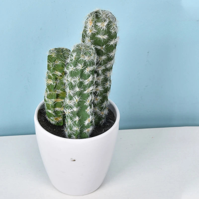 Mini Fake Cactus - Realistic Artificial Succulent Home Decor - ZOOMNSTORE