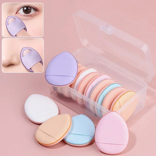 Mini Finger Puff | Small Air Cushion Foundation Sponge Makeup Applicator Set - ZOOMNSTORE