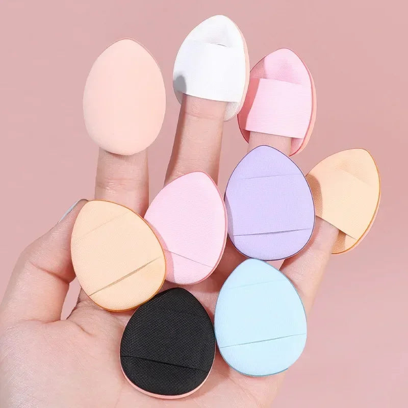 Mini Finger Puff | Small Air Cushion Foundation Sponge Makeup Applicator Set - ZOOMNSTORE