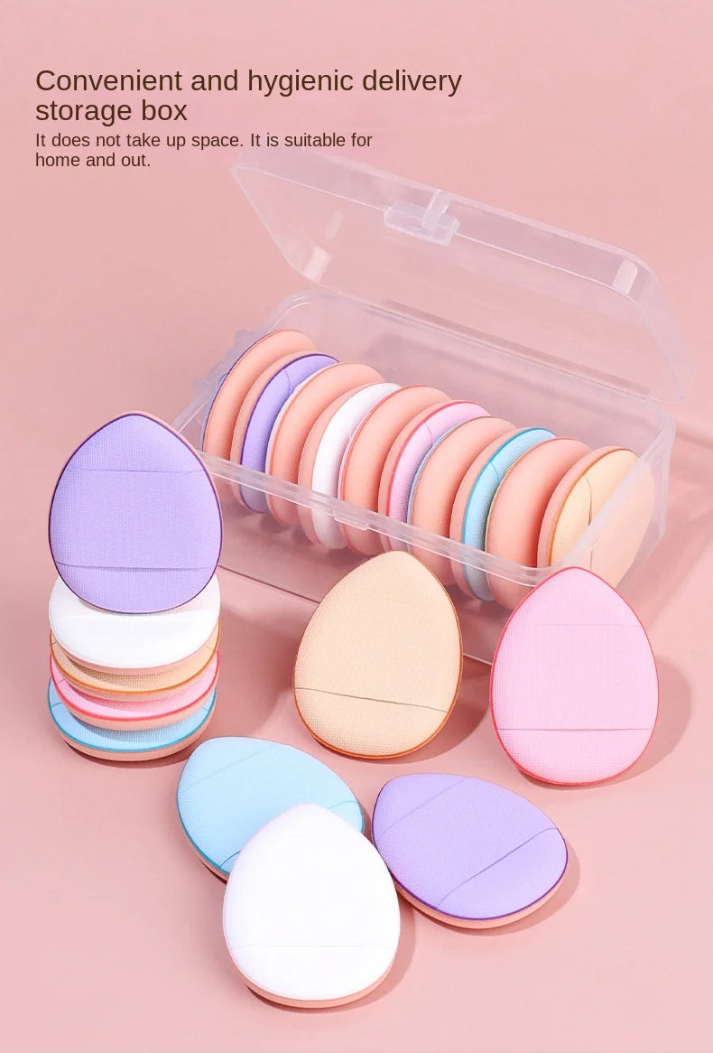 Mini Finger Puff | Small Air Cushion Foundation Sponge Makeup Applicator Set - ZOOMNSTORE