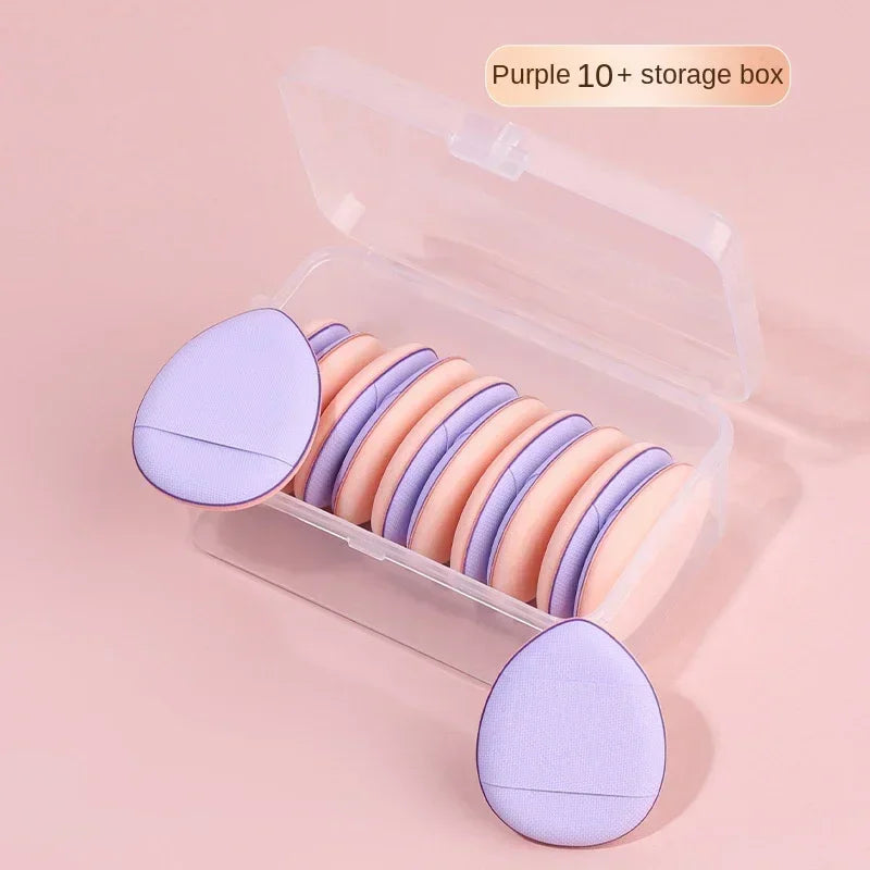 Mini Finger Puff | Small Air Cushion Foundation Sponge Makeup Applicator Set - ZOOMNSTORE