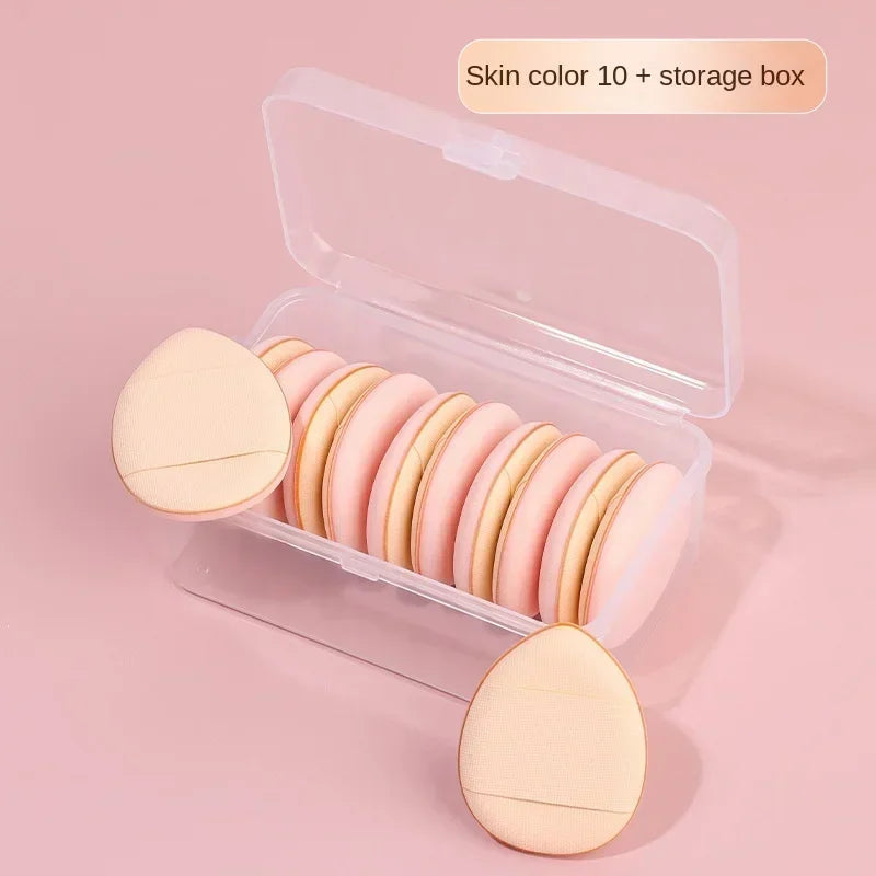 Mini Finger Puff | Small Air Cushion Foundation Sponge Makeup Applicator Set - ZOOMNSTORE