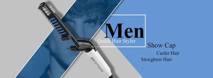 Mini Flat Iron - Travel Hair Straightener | Portable Ceramic Tourmaline Iron - ZOOMNSTORE