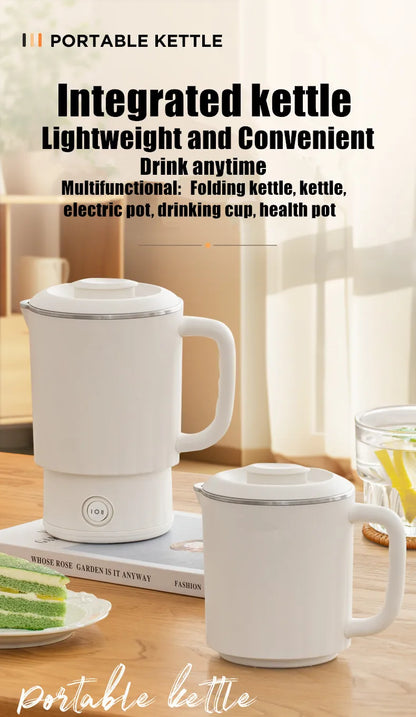 Mini Folding Kettle - Portable Electric Kettle 0.6L | Fast Heating, Auto Shut Off - ZOOMNSTORE