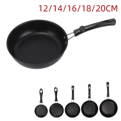 Mini Non-Stick Frying Pan - 12-20cm Stainless Steel Cookware for Eggs and Sauces - ZOOMNSTORE