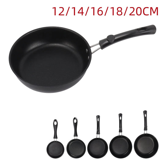 Mini Non-Stick Frying Pan - 12-20cm Stainless Steel Cookware for Eggs and Sauces - ZOOMNSTORE
