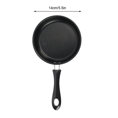 Mini Non-Stick Frying Pan - 12-20cm Stainless Steel Cookware for Eggs and Sauces - ZOOMNSTORE