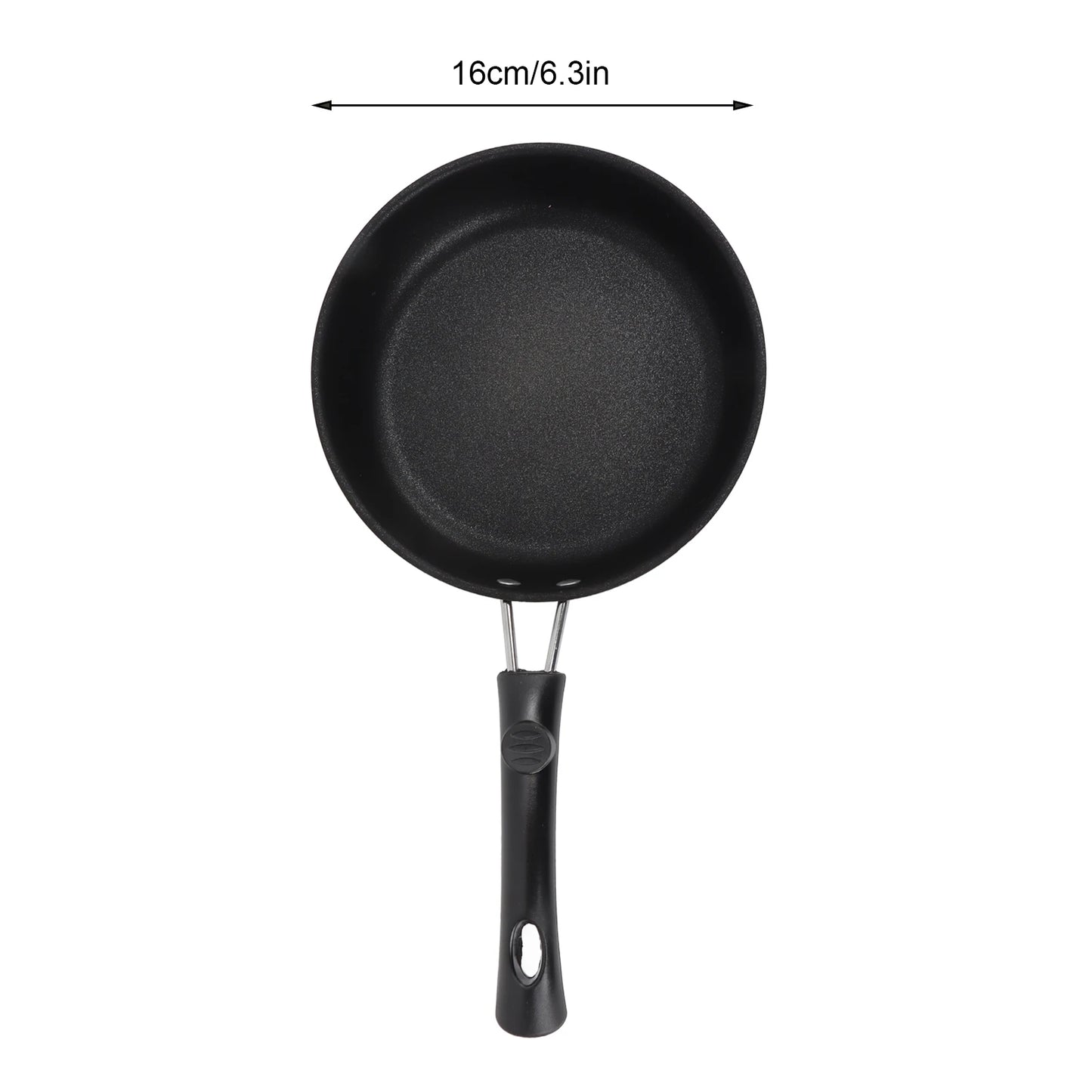 Mini Non-Stick Frying Pan - 12-20cm Stainless Steel Cookware for Eggs and Sauces - ZOOMNSTORE