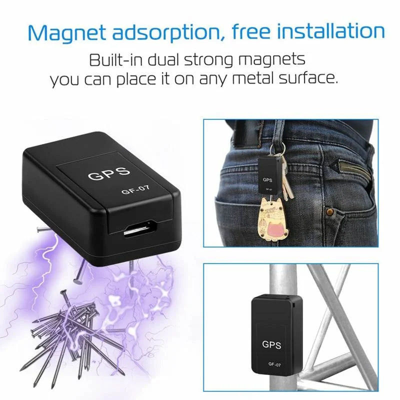 Mini GPS Car Tracker - Real-Time Locator for Vehicles Pets and Kids - ZOOMNSTORE