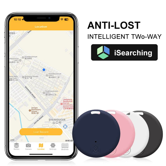 Mini GPS Tracker - Bluetooth Locator for Pets Kids Bags Keys and Wallets - ZOOMNSTORE