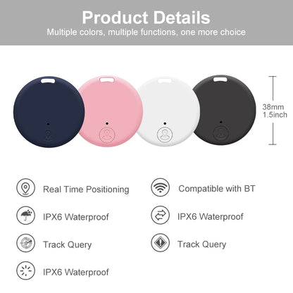 Mini GPS Tracker - Bluetooth Locator for Pets Kids Bags Keys and Wallets - ZOOMNSTORE