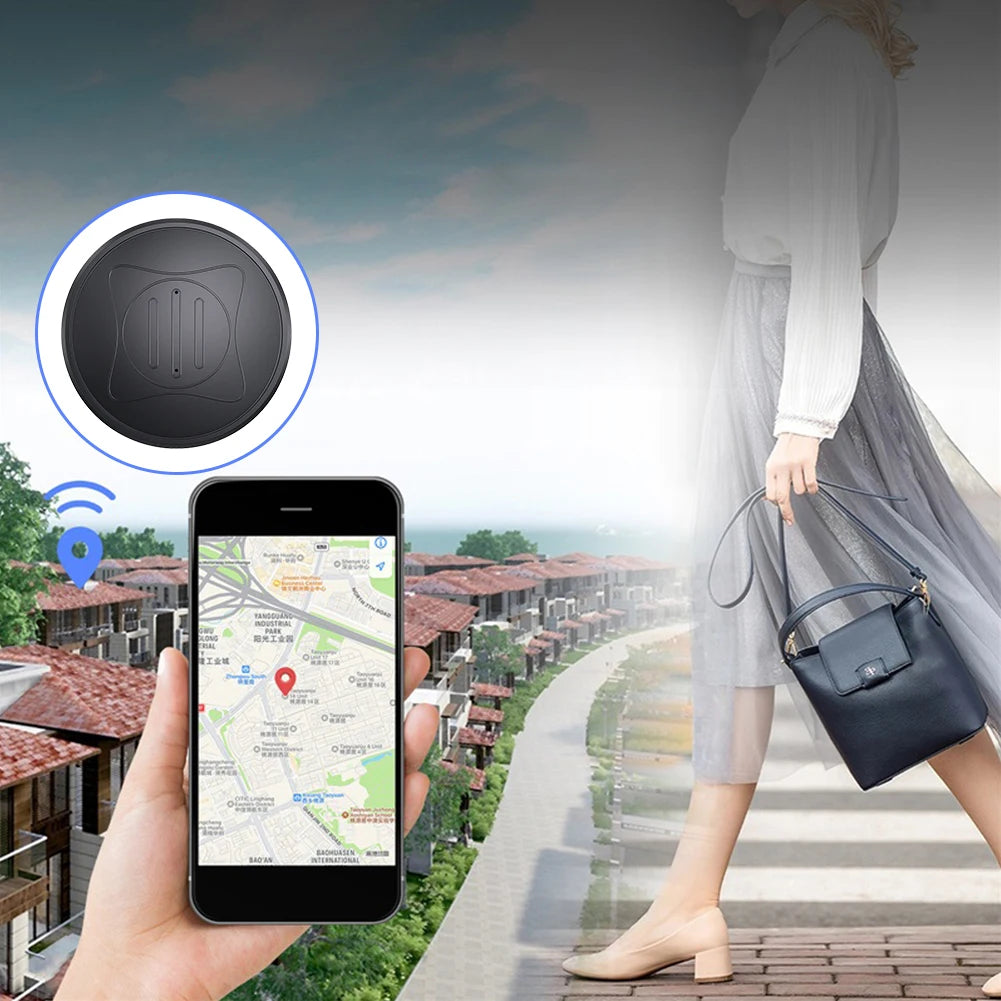 Mini GPS Tracker - Magnetic Tracking Device | Real-Time GPS Alert & Key Finder - ZOOMNSTORE