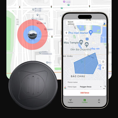 Mini GPS Tracker - Magnetic Tracking Device | Real-Time GPS Alert & Key Finder - ZOOMNSTORE