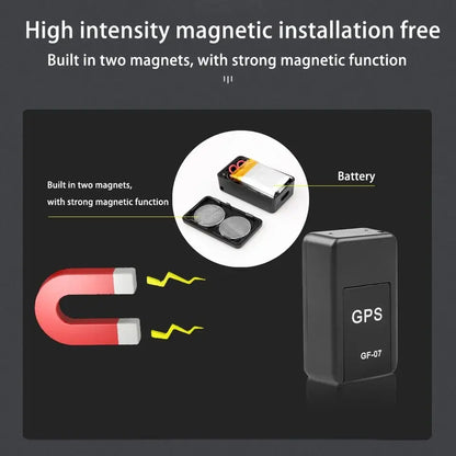 Mini GPS Tracker - Portable Car GPS Tracker with Magnetic Anti-Lost Device & Precise Position - ZOOMNSTORE