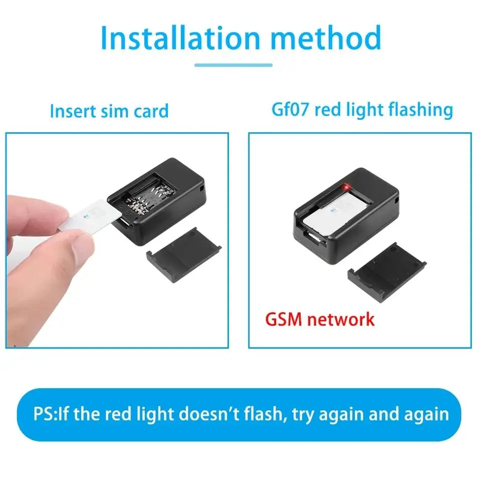 Mini GPS Tracker - Portable Car GPS Tracker with Magnetic Anti-Lost Device & Precise Position - ZOOMNSTORE