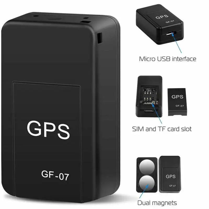 Mini GPS Car Tracker - Real-Time Locator for Vehicles Pets and Kids - ZOOMNSTORE