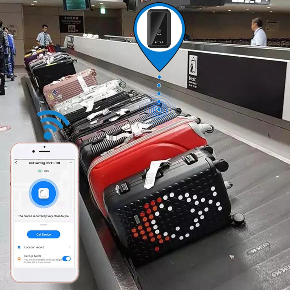 Mini GPS Tracker - Real Time Locator With WiFi GPS Positioning & SOS Emergency Alert - ZOOMNSTORE