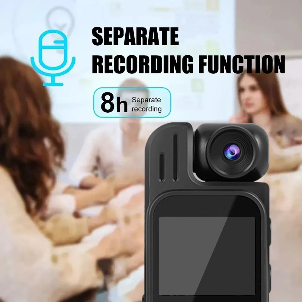 Mini HD Camera - Portable Video Recorder | Infrared Night Vision Body Worn Camera - ZOOMNSTORE