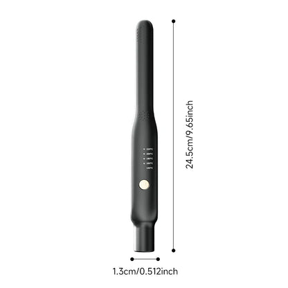 Mini Hair Straightener - Portable Flat Iron with Ceramic Curler & Adjustable Temperature - ZOOMNSTORE