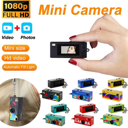 Mini Keychain Camera - 1080P HD Thumb Camera With Flip Lens Selfie & Long Battery Life - ZOOMNSTORE
