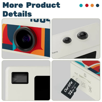 Mini Keychain Camera - 1080P HD Thumb Camera With Flip Lens Selfie & Long Battery Life - ZOOMNSTORE