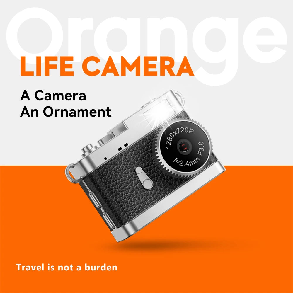 Mini Keychain Camera - 1080P Portable Mini Camcorder With Display & Loop Recording - ZOOMNSTORE