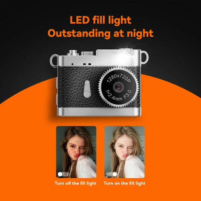 Mini Keychain Camera - 1080P Portable Mini Camcorder With Display & Loop Recording - ZOOMNSTORE