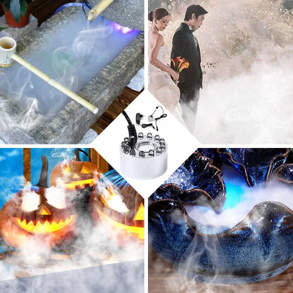 Mini LED Pumpkin Fogger Water Fountain - Halloween Christmas Party Decoration 2023 - ZOOMNSTORE