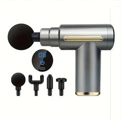 Mini Muscle Massage Gun Protable Body Massager Deep Handheld Percussion Massager For Body Back And Neck Leg - ZOOMNSTORE