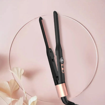 Mini Pencil Flat Iron – Small Flat Iron for Short Hair, Beard & Pixie Cut Styling - ZOOMNSTORE