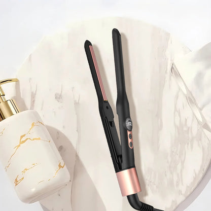 Mini Pencil Flat Iron – Small Flat Iron for Short Hair, Beard & Pixie Cut Styling - ZOOMNSTORE