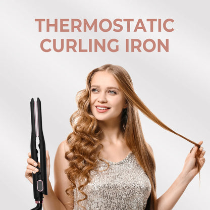 Mini Pencil Flat Iron – Small Flat Iron for Short Hair, Beard & Pixie Cut Styling - ZOOMNSTORE