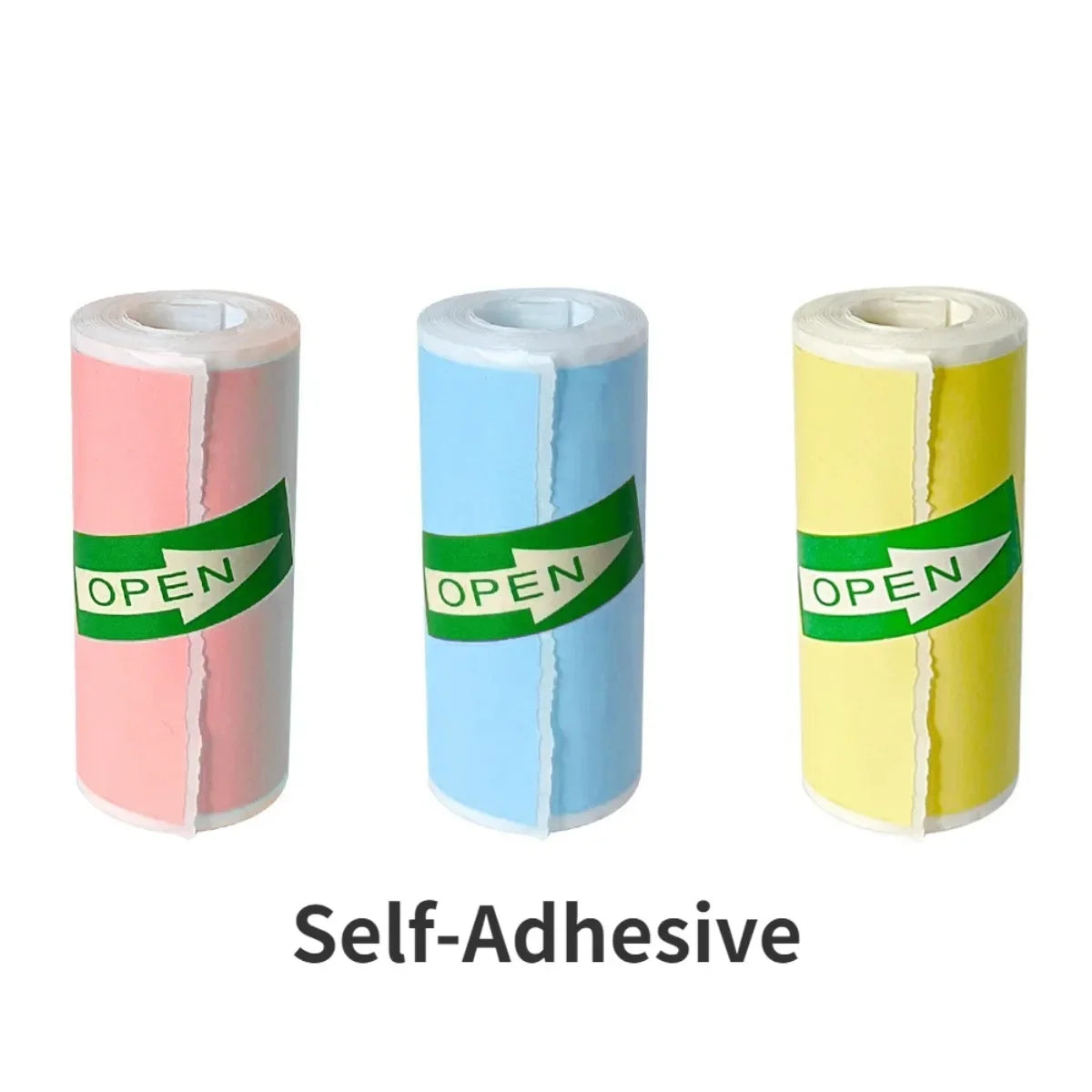 Mini Printer Sticker Paper - Thermal Self-Adhesive Rolls for T02M02 25x57mm Paperang - ZOOMNSTORE