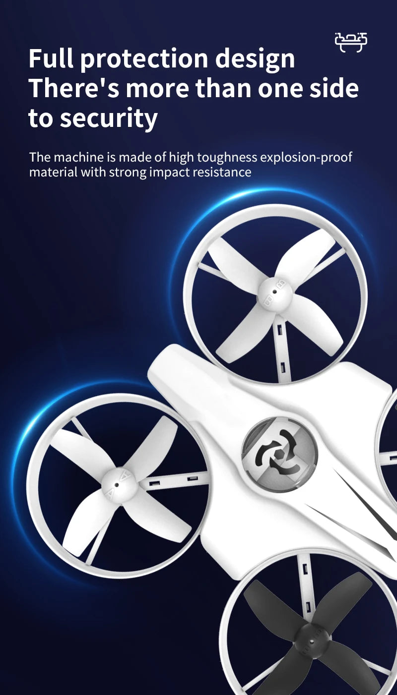 Mini RC Drone - 4CH Headless Mode Quadcopter with 360 Flip for Kids - ZOOMNSTORE