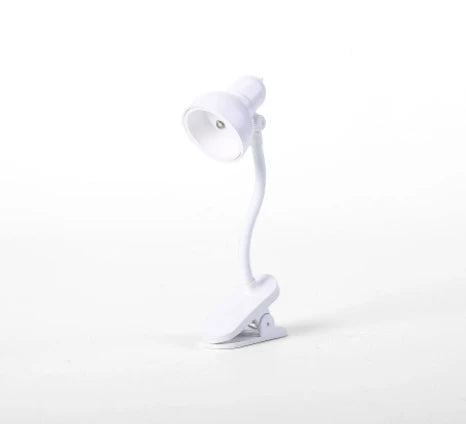 Rotatable Mini Reading Lamp with Clamp - Eye Protection Desk Light for Books - ZOOMNSTORE