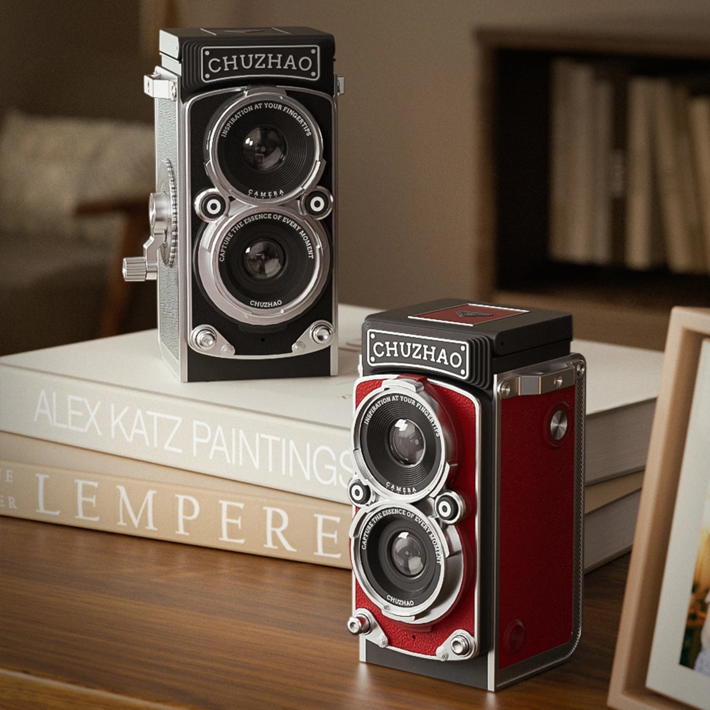 Mini Retro Digital Camera - 12MP Photos 1080p Video Compact Vintage Design - ZOOMNSTORE