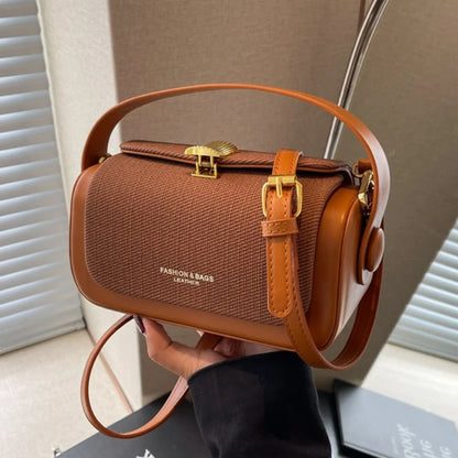 Mini Square Crossbody Bag - Luxury Designer Handbag Box Shape Satchel - ZOOMNSTORE