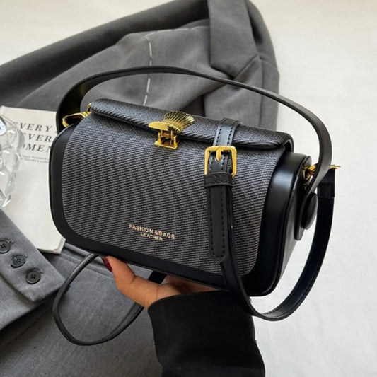 Mini Square Crossbody Bag - Luxury Designer Handbag Box Shape Satchel - ZOOMNSTORE