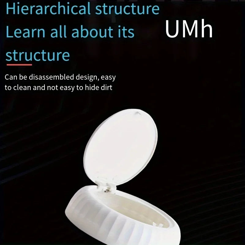 Mini Desktop Trash Can with Lid - Odor-Resistant Plastic Garbage Bin for Office  Home - ZOOMNSTORE