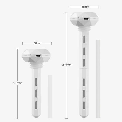 Mini USB Humidifier  Aroma Diffuser with LED Lamp - Portable Car Air Purifier - ZOOMNSTORE