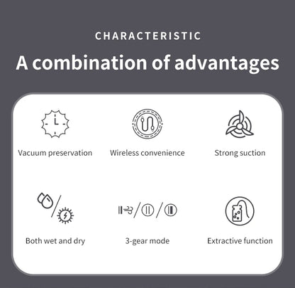 Mini Vacuum Sealer Wireless USB Portable Food Sealing Machine - Automatic Handheld Device - ZOOMNSTORE