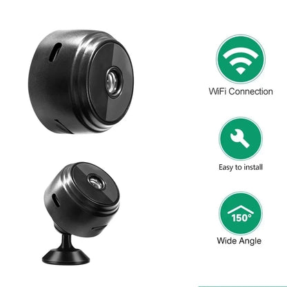 Mini WiFi HD Surveillance Camera - Smart Home Security Monitor - ZOOMNSTORE